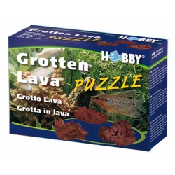 Grotten Lava Puzzle Decoración Acuarios Hobby