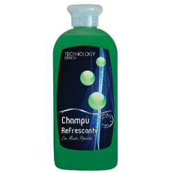 Champú refrescante 250 ml con menta piperita sin parabenos