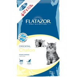 Pienso para Gatos Flatazor Crocktail Gatitos 2 kg.